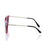 Жіночі сонцезахисні окуляри Класика 10200 чорні з чорною лінзою 