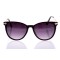 Женские сонцезащитные очки Классика 10202 чёрные с чёрной линзой . Photo 2