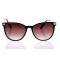 Женские сонцезащитные очки Классика 10203 коричневые с коричневой линзой . Photo 2