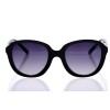 Жіночі сонцезахисні окуляри Класика 10205 чорні з чорною лінзою 