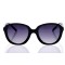 Женские сонцезащитные очки Классика 10205 чёрные с чёрной линзой . Photo 2