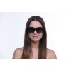 Жіночі сонцезахисні окуляри Класика 10205 чорні з чорною лінзою 