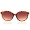 Женские сонцезащитные очки 8356 коричневые с коричневой линзой . Photo 2