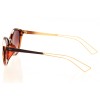 Жіночі сонцезахисні окуляри 8356 коричневі з коричневою лінзою 