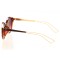 Женские сонцезащитные очки 8356 коричневые с коричневой линзой . Photo 3