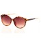 Женские сонцезащитные очки 8356 коричневые с коричневой линзой . Photo 1