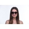 Жіночі сонцезахисні окуляри Класика 10217 чорні з коричневою лінзою 