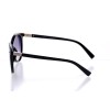 Жіночі сонцезахисні окуляри Класика 10221 чорні з фіолетовою лінзою 