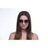 Жіночі сонцезахисні окуляри Класика 10226 чорні з сірою лінзою 