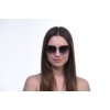 Женские сонцезащитные очки Классика 10227 чёрные с серой линзой 