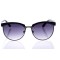 Женские сонцезащитные очки Классика 10230 чёрные с серой линзой . Photo 2