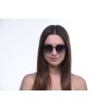 Жіночі сонцезахисні окуляри Класика 10230 чорні з сірою лінзою 