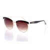 Жіночі сонцезахисні окуляри Класика 10231 чорні з коричневою лінзою 