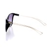 Жіночі сонцезахисні окуляри Класика 10236 чорні з фіолетовою лінзою 