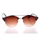 Жіночі сонцезахисні окуляри Класика 10275 золоті з коричневою лінзою . Photo 2