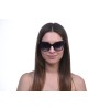 Жіночі сонцезахисні окуляри Класика 10278 чорні з фіолетовою лінзою 
