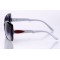 Женские сонцезащитные очки Классика 10279 чёрные с фиолетовой линзой . Photo 3