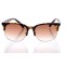 Женские сонцезащитные очки Классика 10281 леопардовые с коричневой линзой . Photo 2