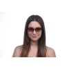 Жіночі сонцезахисні окуляри Класика 10281 леопардові з коричневою лінзою 