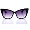 Женские сонцезащитные очки Классика 10288 чёрные с серой линзой . Photo 2