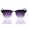 Жіночі сонцезахисні окуляри Класика 10307 чорні з фіолетовою лінзою 