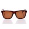 Женские сонцезащитные очки Классика 10350 коричневые с коричневой линзой . Photo 2
