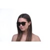 Жіночі сонцезахисні окуляри Класика 10350 коричневі з коричневою лінзою 