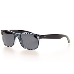 INVU сонцезащитные очки 10555 синие с чёрной линзой 