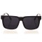 Жіночі сонцезахисні окуляри 8370 чорні з чорною лінзою . Photo 2