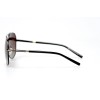 Мужские сонцезащитные очки Капли 10915 чёрные с коричневой линзой 