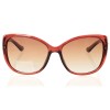 Жіночі сонцезахисні окуляри 8395 коричневі з коричневою лінзою 