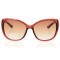 Женские сонцезащитные очки 8395 коричневые с коричневой линзой . Photo 2