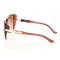 Женские сонцезащитные очки 8395 коричневые с коричневой линзой . Photo 3