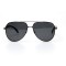 Мужские сонцезащитные очки Капли 11289 чёрные с чёрной линзой . Photo 2
