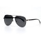 Мужские сонцезащитные очки Капли 11289 чёрные с чёрной линзой . Photo 1