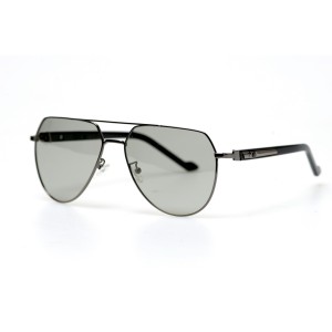 Чоловічі сонцезахисні окуляри Краплі 11296 металік з сірою лінзою 