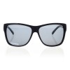 Мужские сонцезащитные очки 7461 чёрные с чёрной линзой 