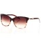 Женские сонцезащитные очки 8408 коричневые с коричневой линзой . Photo 1