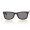 Мужские сонцезащитные очки Классика 10576 серые с чёрной линзой . Photo 2