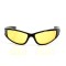 Чоловічі сонцезахисні окуляри Спорт 9264 чорні з жовтою лінзою . Photo 2