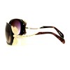 Armani сонцезахисні окуляри 8786 коричневі з коричневою лінзою 