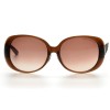 Armani сонцезахисні окуляри 9777 коричневі з коричневою лінзою 
