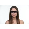 Armani сонцезащитные очки 10040 чёрные с чёрной линзой 