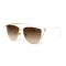 Armani сонцезащитные очки 11929 белые с коричневой линзой . Photo 1