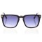 Жіночі сонцезахисні окуляри 8437 чорні з чорною лінзою . Photo 2