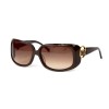 Armani сонцезахисні окуляри 12113 коричневі з коричневою лінзою 