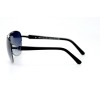 Bvlgari сонцезащитные очки 11256 чёрные с синей линзой 