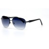 Bvlgari сонцезахисні окуляри 11256 чорні з синьою лінзою 