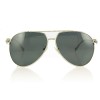 Cartier сонцезахисні окуляри 8667 металік з чорною лінзою 