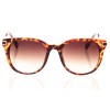 Жіночі сонцезахисні окуляри 8443 коричневі з коричневою лінзою 